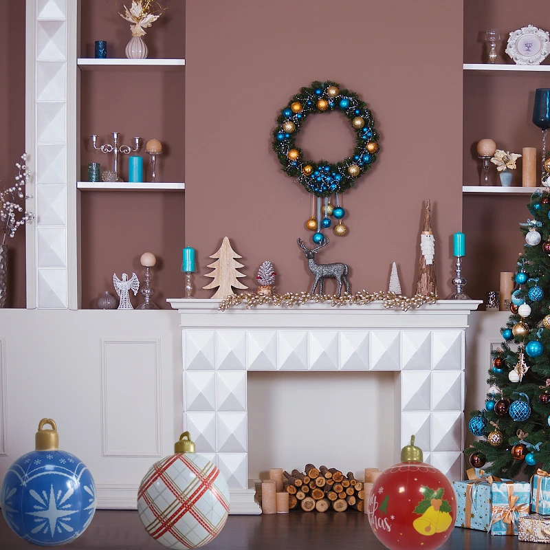 PVC Inflatable Christmas Decoration Ball Thickened for Garden Party inflatable christmas ball