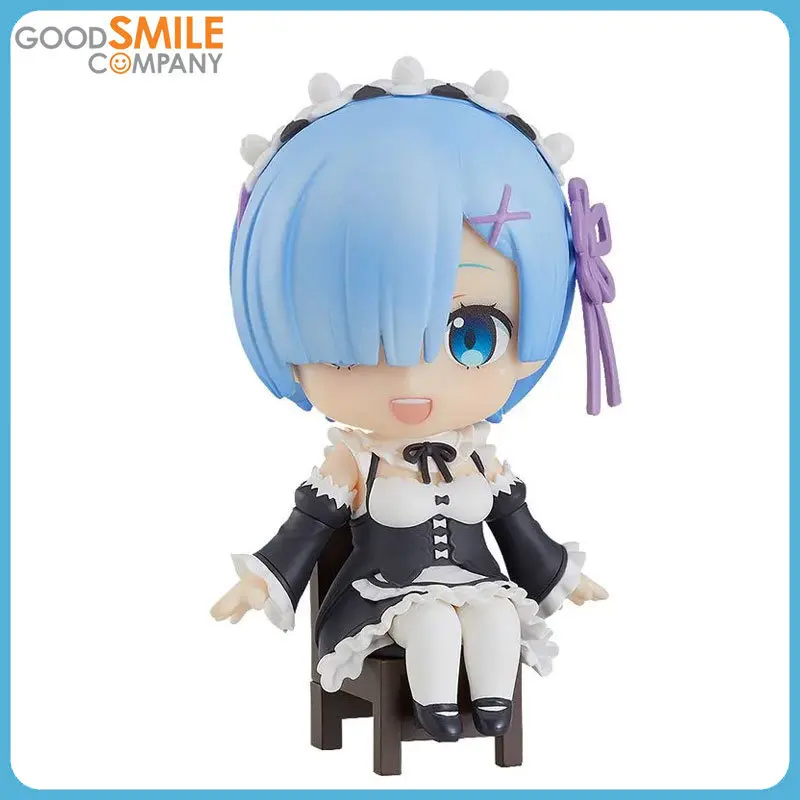 

Original Re:Life In A Different World From Zero Rem Q Version Anime Action Figure Model Art Periphery Children Toy Gift In Stock