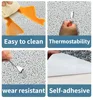 Kitchen Oil Proof Wall Sticker Modern Mould Proof Wallpaper Self Adhesive Film Waterproof Paper Home Decoration Aluminum Foil 2