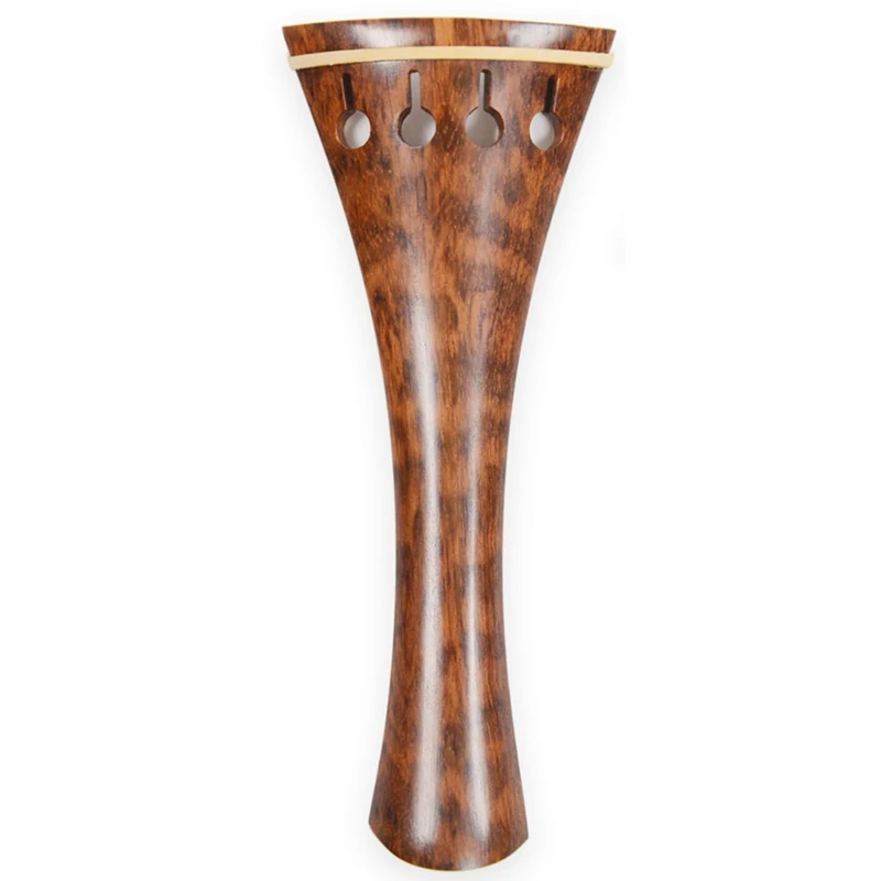 High-End Snake Wood 4/4 Full Set Of Chin Rest String Plate Knob Tail Button Positive And Negative Screw Fine-Tuning Violin Parts