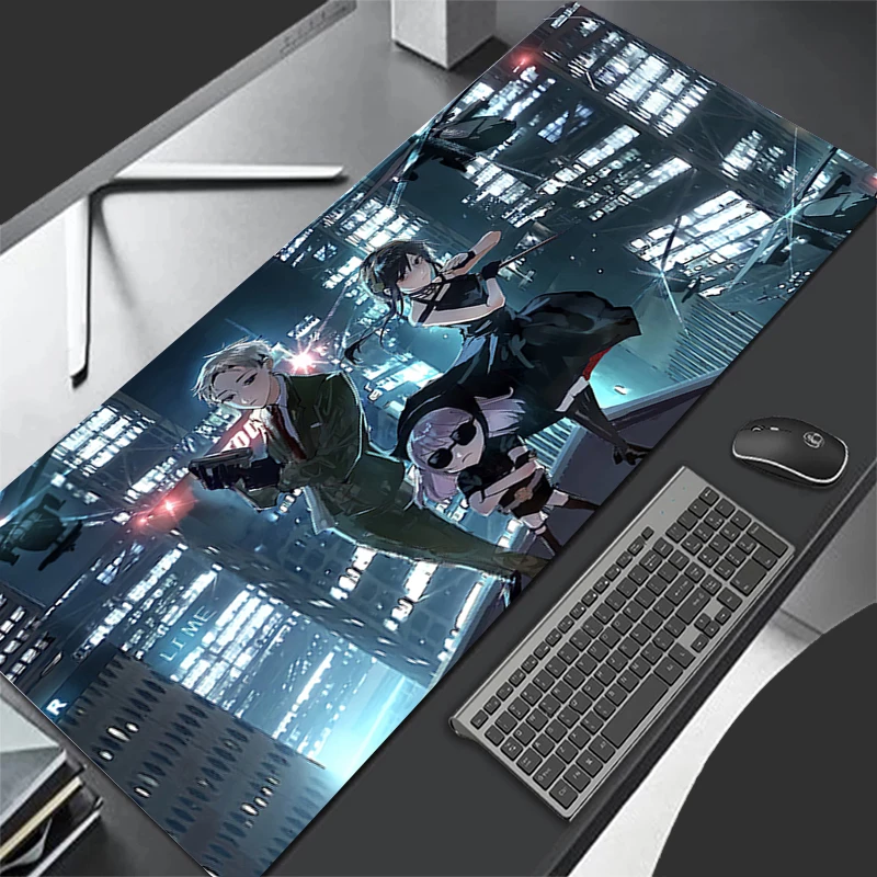 

Anime Anya Spy X Family Kawaii Girl Large Mousepad 900x400 Keyboard Accessories Office Rubber Mouse Pad PC Gaming Cute Table Mat