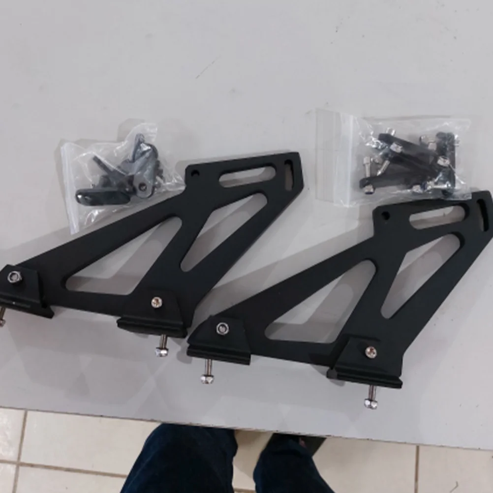 

1 Set Spoiler Bracket Aluminum Alloy 7 Inch Rear Wing Tail Mount Car Accessory