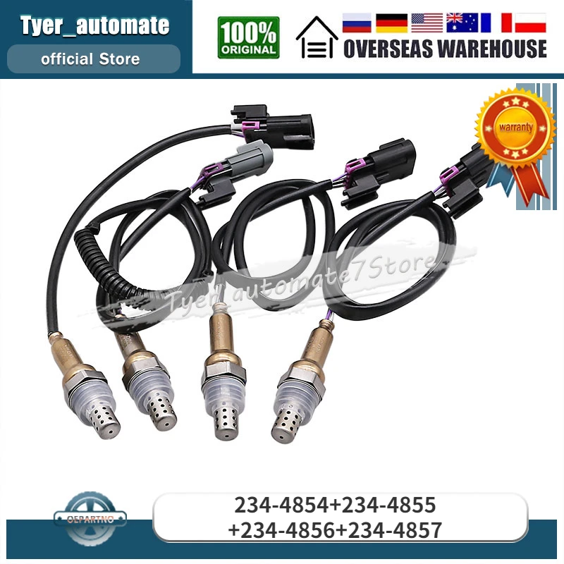 

Для 2008-2009 Kia Sorento 3.3L 2007-2009 Kia Sorento 3.8L потоковый и потоковый кислородный датчик 234-4854 234-4855 234-4856 234-4857