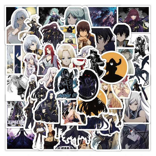 50Pcs/Set Anime The Eminence in Shadow Stickers Kage no Jitsuryokusha ni  Naritakute Alexia Midgar Cid Kagenou Alpha Beta Sticker - AliExpress