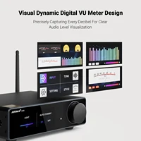 AIYIMA A80 TPA3255 DAC Bluetooth PFFB Stereo Power Amplifier 300Wx2 Class D 2.0 HiRes Digital Amp with RCA TRS OPT COA USB Input 3