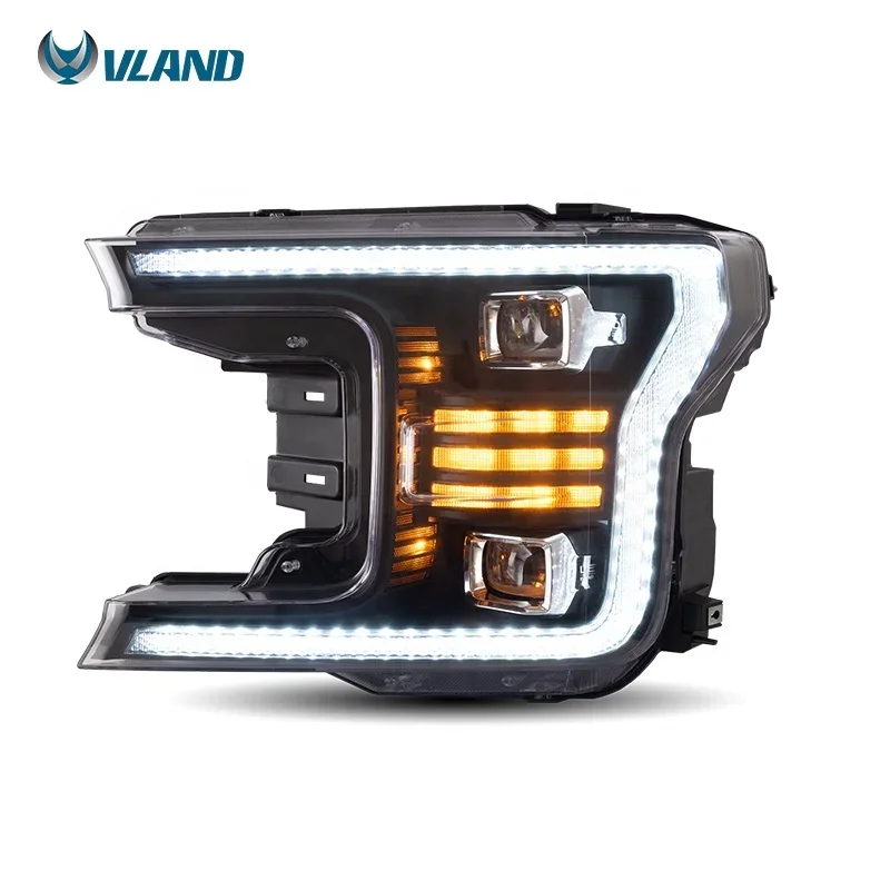 

VLAND Factory Other Headlights LED For F150 2018-2021 Others Car Light Accessories Parts Head Lamp Auto Lighting Systems