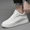 Lift Sneakers Man Elevator Shoes Height Increase Insole 8cm White Black Taller Shoes Men Leisure Fashion Sports Plus Size 37-45 5