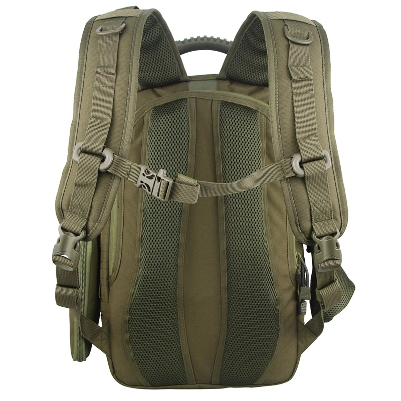 Tactical Backpack 15.6/17.3 Inch MOLLE with Microfiber Mesh for Custom Unit  Patches, Tactical Glide