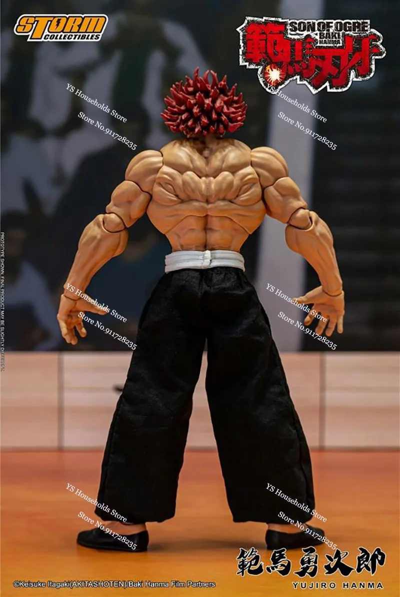 리미티드 스톰 토이즈 KIBK02E 1/12 애니메이션 토그트 가이 유지로 한마 솔져 모델 오르게 바키의 아들 섬세한 6인치 풀세트 액션 피규어