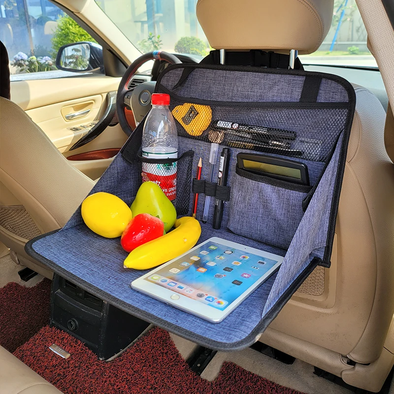 Organizador De Asiento Trasero De Coche Con Vino Rojo