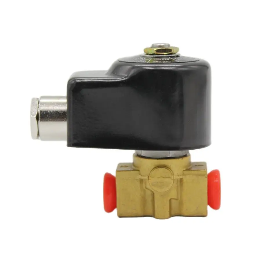 

Solenoid Valve Normal Close replace Parker 121K2423，121K6423，121K6220，121R8323 1/8" 0-30bar ，With 19W coil 220V for oil burners