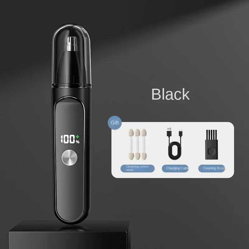 

Nose Hair Trimmer Portable Mini Rechargeable US Men's Trimmer Smart Anti Clip Electric Nose Hair Clipper