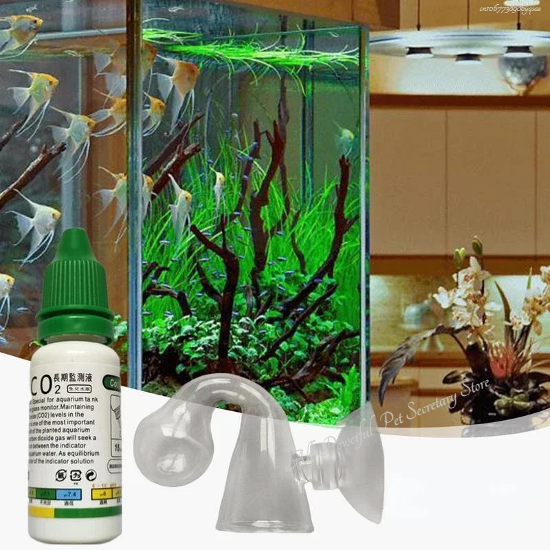 CO2 Fish Tank Diffuse Glass Drop Checker