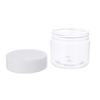 280ml Mini Facial Mask Jar Cosmetics Subpackage Filling Wide Mouth Cap Bottle Face Cream Makeup Remover Cotton Storage Container - Thumbnail 8