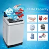 COSTWAY Portable Washing Machine, 11Lbs Capacity Full-automatic Washer with 8 Wash Programs, LED Display, 10 Water Levels 4