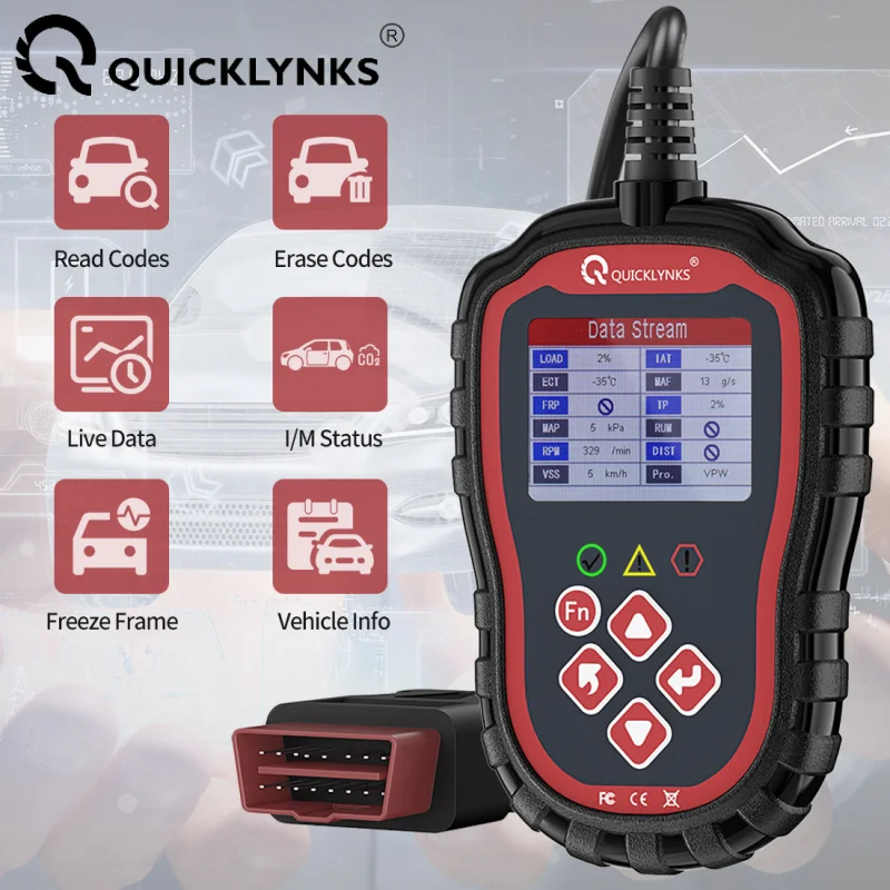 QUICKLYNKS-Full-OBD2-Ferramenta-De-Diagn-stico-Do-Carro-Profissional ...