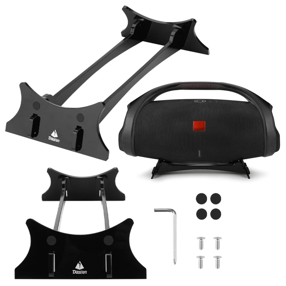 Speaker Mount Base Holder Acrylic Desk Display Stand Table Stand Holder for JBL Boombox 3/Boombox 2/Boombox