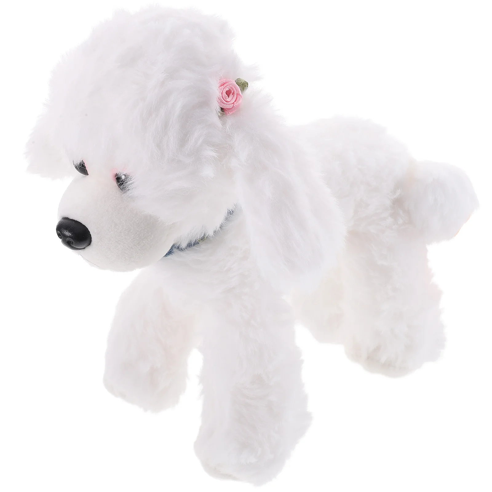 

Plush Dog Plush Stuffed Animal Throw Pillow Poodle Household Decoration