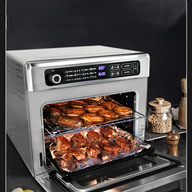 Air Fryer Commercial Large-Capacity Oven All-in-One Multi-Function Commercial Fryer Pizza Fried Chicken 3