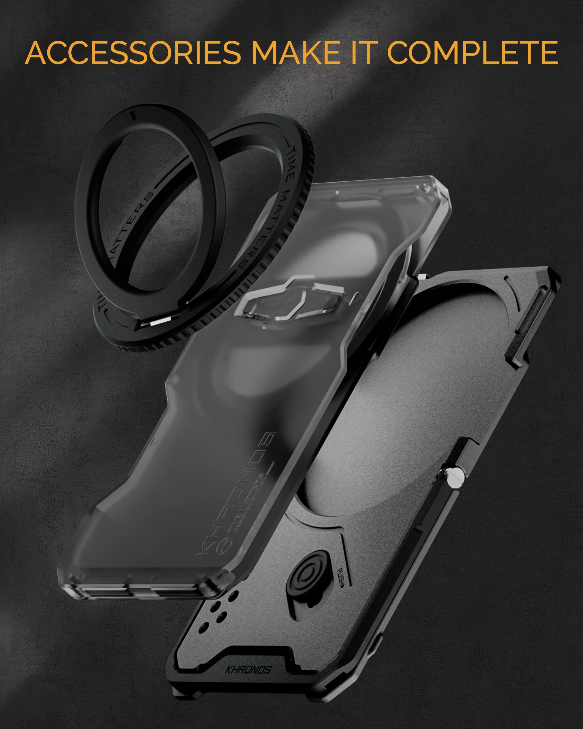 Mobile Phone Expansion Case Kit for iPhone 17 Pro/17 Pro Max with Magnetic Muti