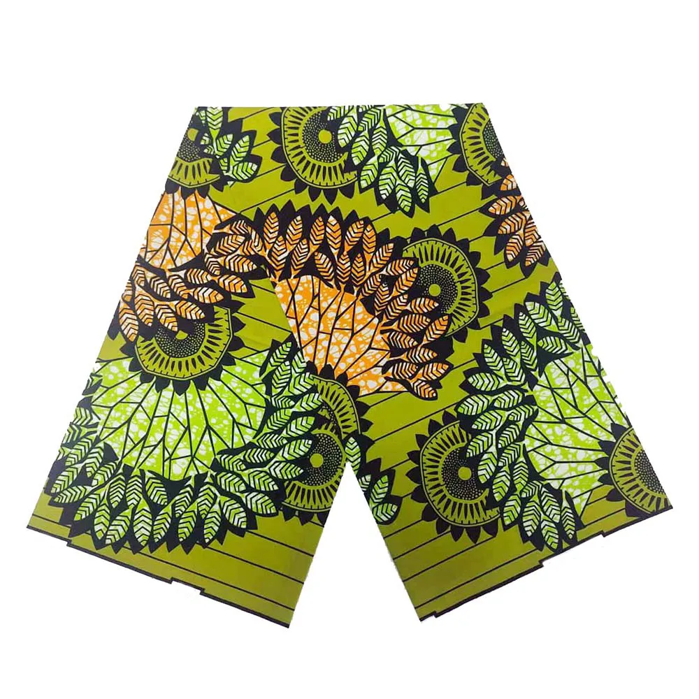 Африканская настоящая вощеная ткань