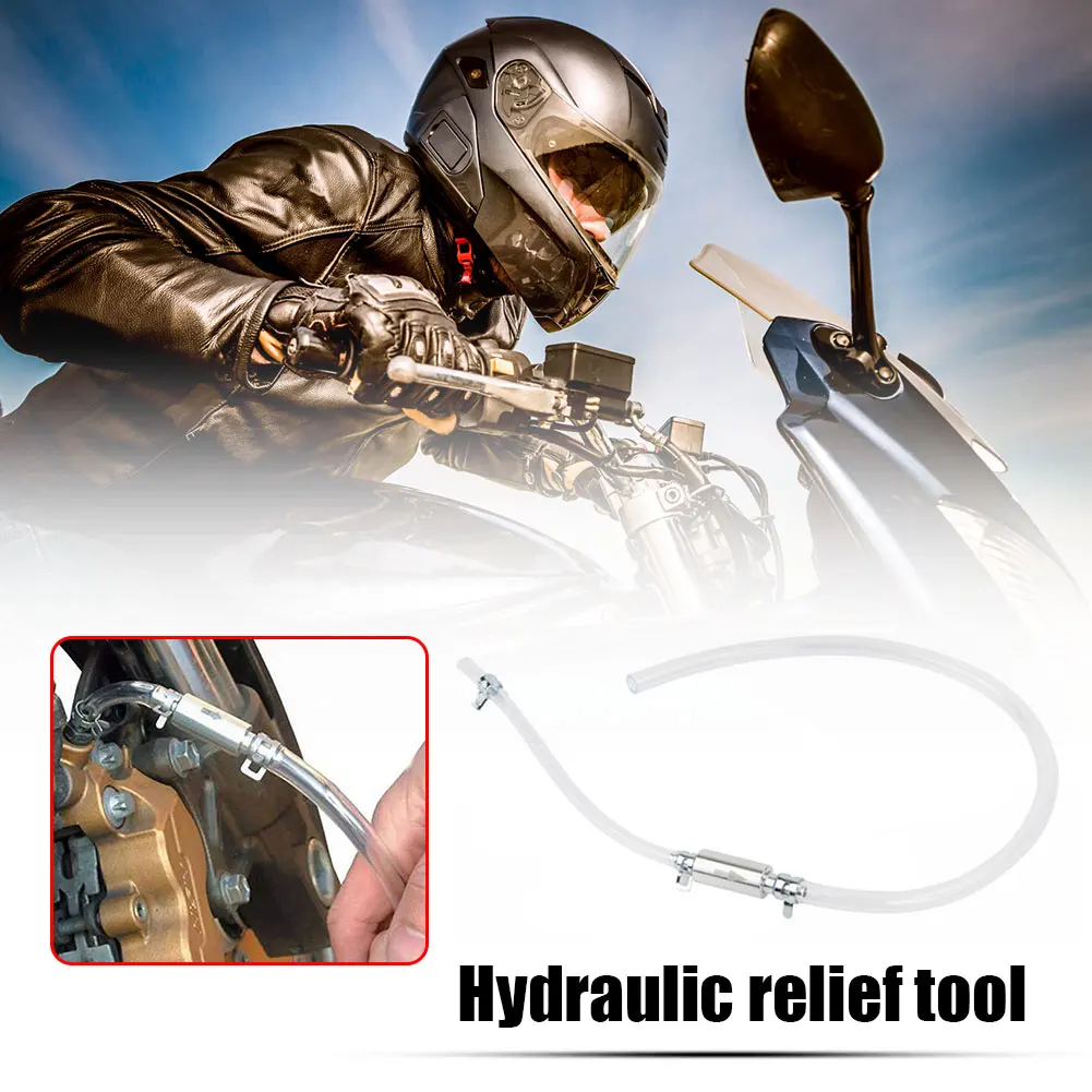 Motorcycle Brake Bleeding Oil Change Pump Tool Hydraulic Clutch Tube Bleeding Tool Hydraulic Bleeding Replacement Adapter Tube
