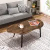 Small Coffee Table Cloud Shape Coffee Table Industrial Coffee Tables Wood Irregular Center Table Floor Table Mid Century 1