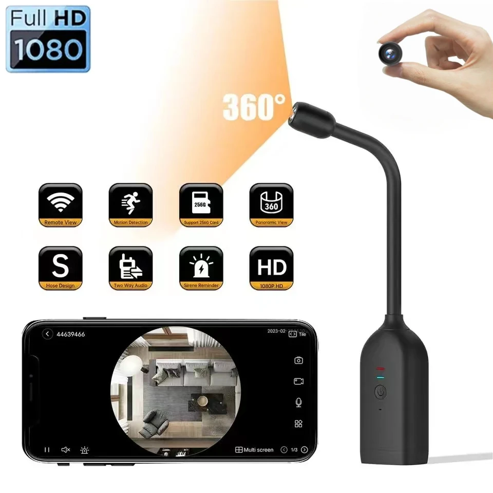 WiFi-360-Wide-Angle-Micro-DIY-Camcorder-1080P-HD-Smart-Home-Small ...
