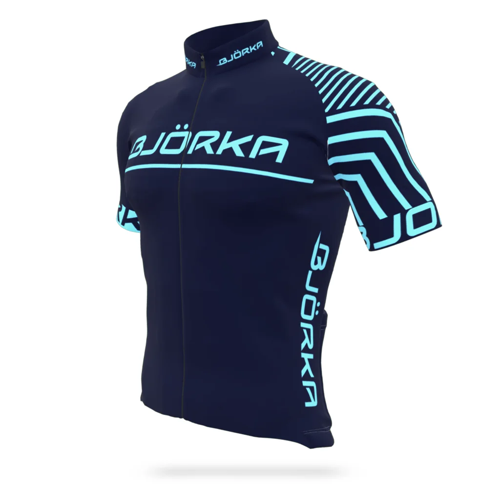 thumbnail image 1 of Camisetas de ciclismo de manga corta de verano BJORKA para hombre, maillot de ciclismo, ropa de ciclismo de secado rápido, camisetas de ciclismo de secado rápido y de alta calidad, 1 of 5