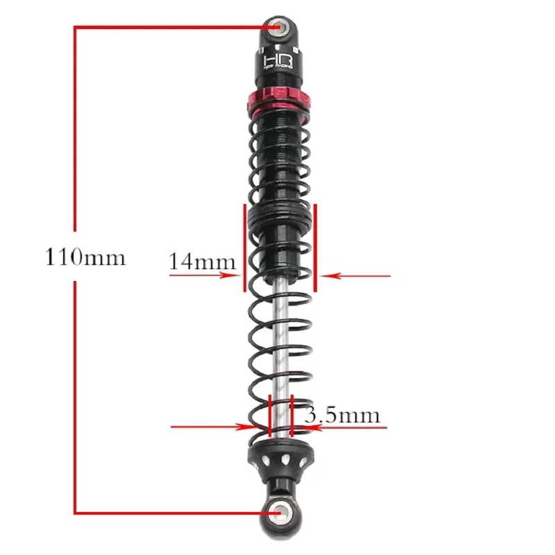 HR ǰ ݼ    , 1/10 1/8 RC  ڵ ũѷ  ׼, 110mm