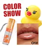 Duck Lip Plump Lip Oil long-lasting Moisturizing Lip Gloss Mirror Water natural Transparent No Sticky Gloss Pearl Lip Glaze Set 4