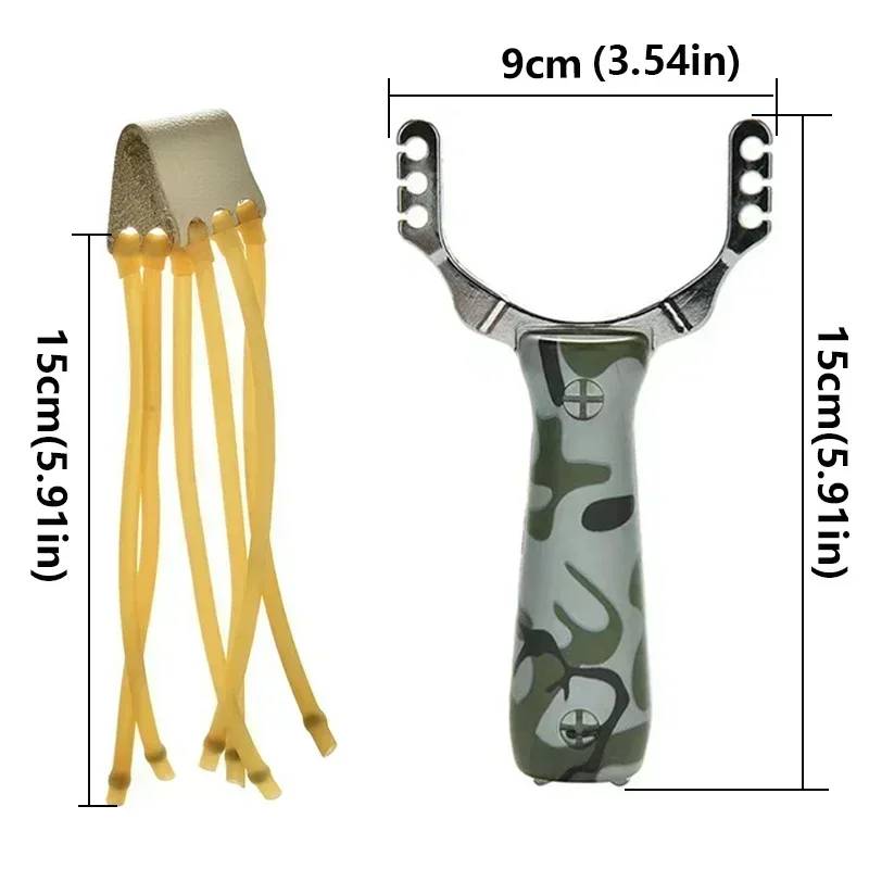 Card Ball Powerful Metal Slingshot Outdoor Hunting and Shooting 2 Styles
