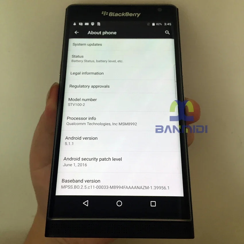 BlackBerry Priv Unlocked Original Mobile Cell Phone 5.4' AMOLED Cellphone 3GB RAM 32GB ROM 18MP Camera Slider Smartphone Android 4