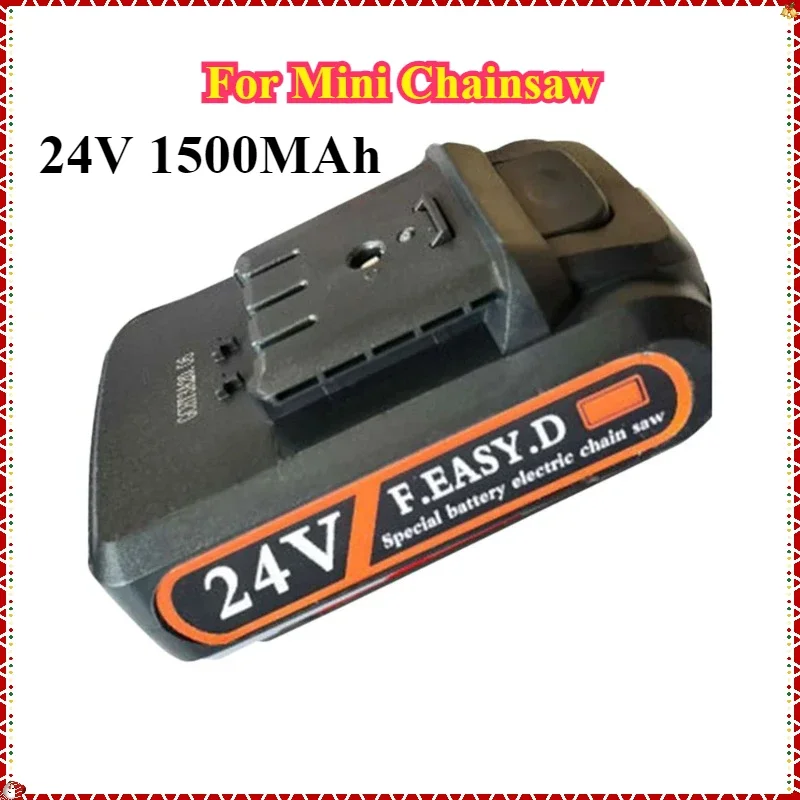 Chainsaw Battery Special Battery for Mini Chainsaw 24V-1500MAh 36V-3000MAH 4 Inches Suitable for Feller Pruning Tools