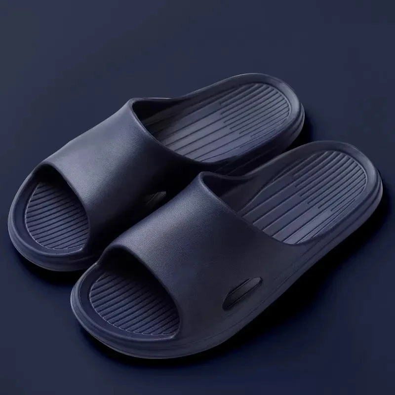 

A1608ZXW Non-slip Flat Slides Lithe Thin Seabeach Sandals Men Women Casual Slippers Ladies' Home Indoor Flip Flops