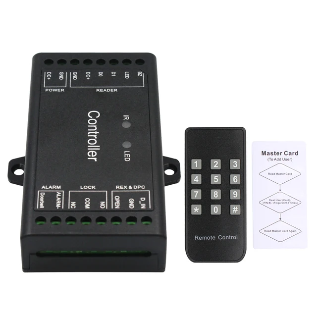 Access Controller RFID Reader Sboard-Mini Single Wifi Door Wiegand 26~37 Bits Output Access Control System with Remote 6