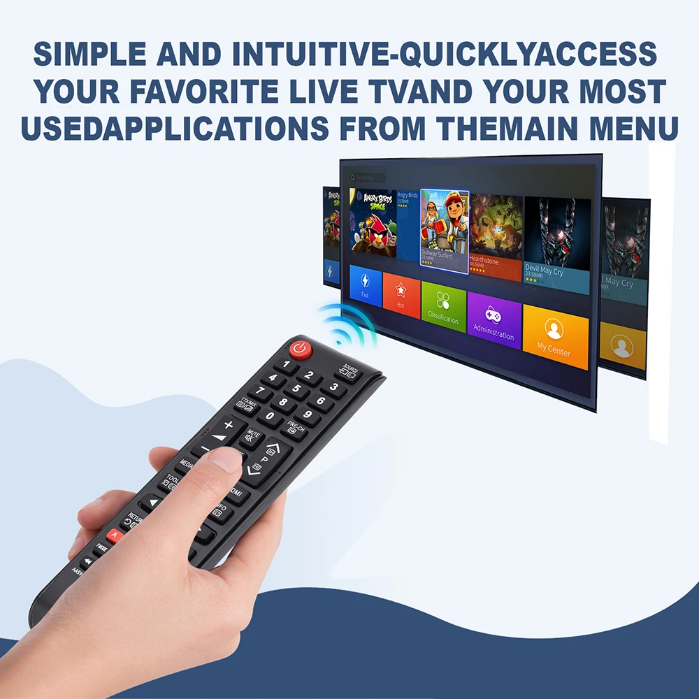 Remote Control for Samsung TV DVD Smart TV Remote Control aa59-00603a AA59-00741A AA59-00496A AA59 Universal Remote Controller