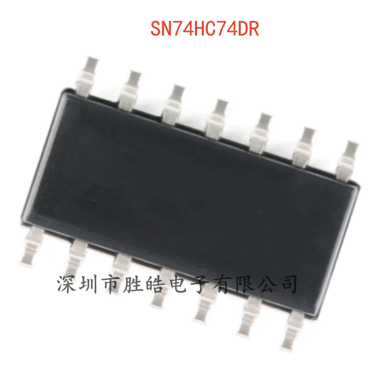 

(10PCS) NEW SN74HC74DR 74HC74DR Dual Class D Rising Edge Flip-Flop Logic Chip SOIC-14 SN74HC74 Integrated Circuit