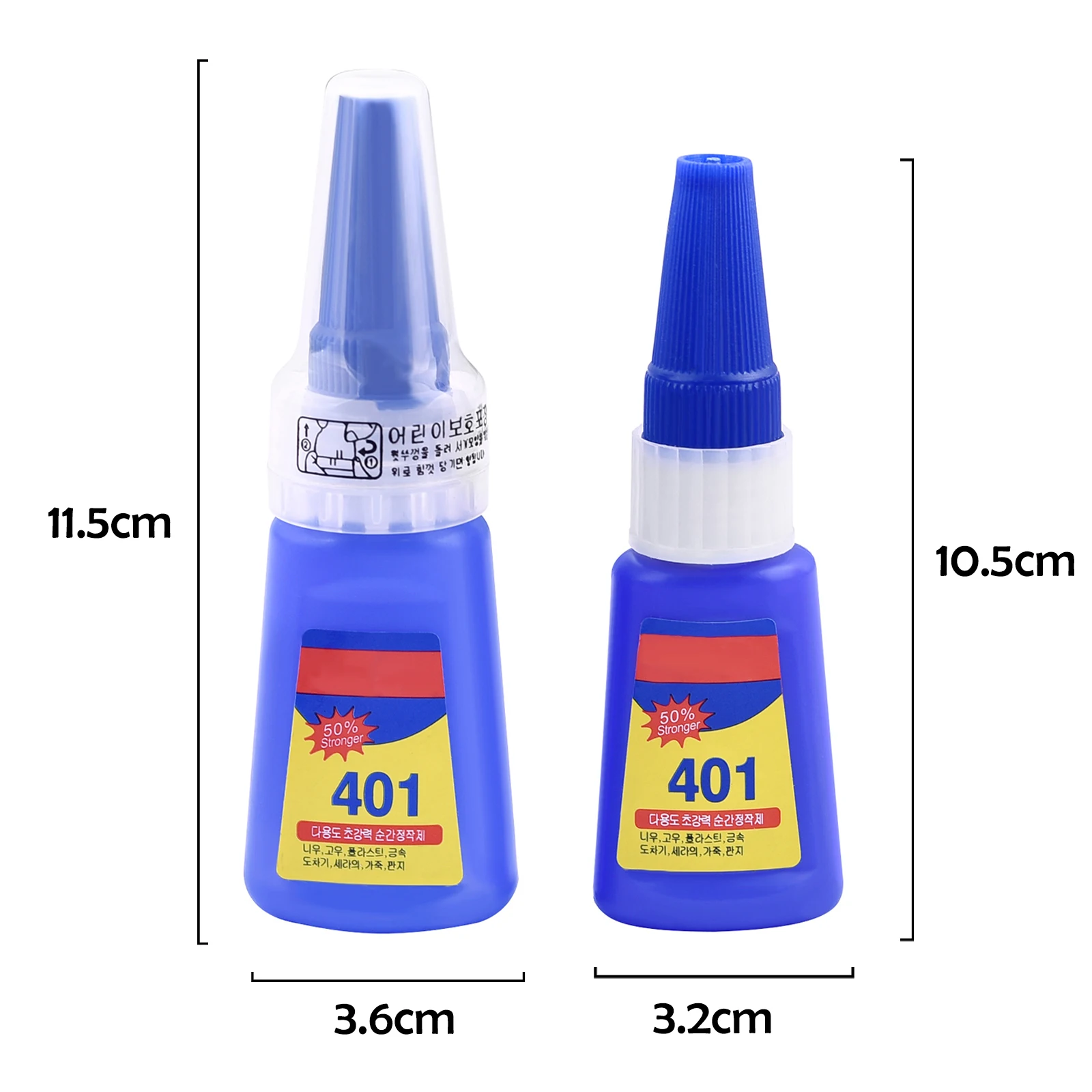 1PC 401 Glue Instant Fast Adhesive 22g/36g Stronger Super Glue Multi-Purpose Fix HOT Super Strong Liquid Colorless Adhesive Glue 5
