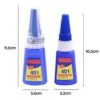 1PC 401 Glue Instant Fast Adhesive 22g/36g Stronger Super Glue Multi-Purpose Fix HOT Super Strong Liquid Colorless Adhesive Glue 5