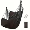 Single Fabric Hammock Chair – Outdoor Swing, Non-Slip Base & Storage Bag. Ideal For Dorms & Relaxation 6