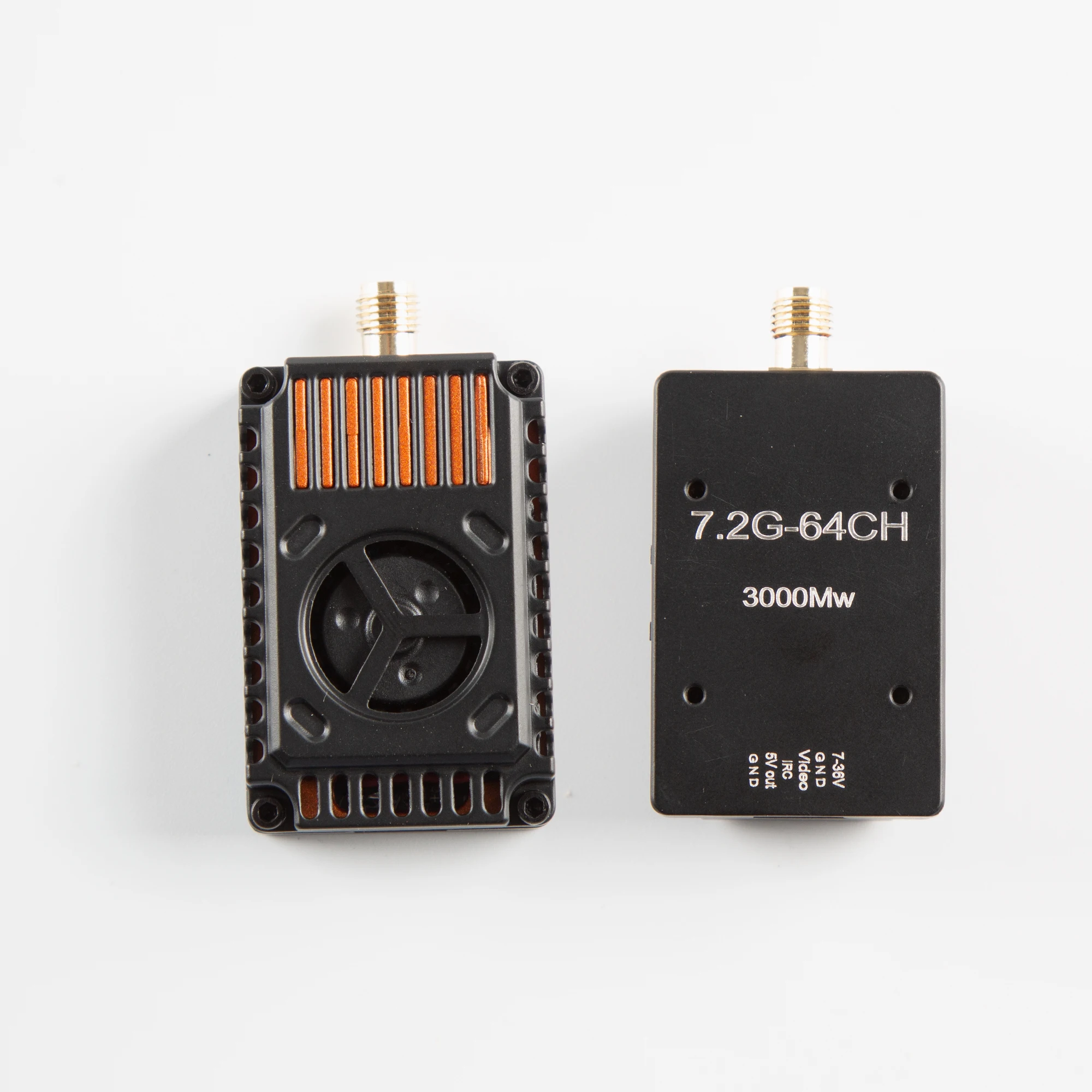 VTX 7.2G 3W/5W/7W FPV Longue Portée pour Drone RC