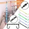 New Clothes Storage Folding Multi-function Closet Organizer 5-Hole Clothes Hanger Space Saving Magic Hanger 3