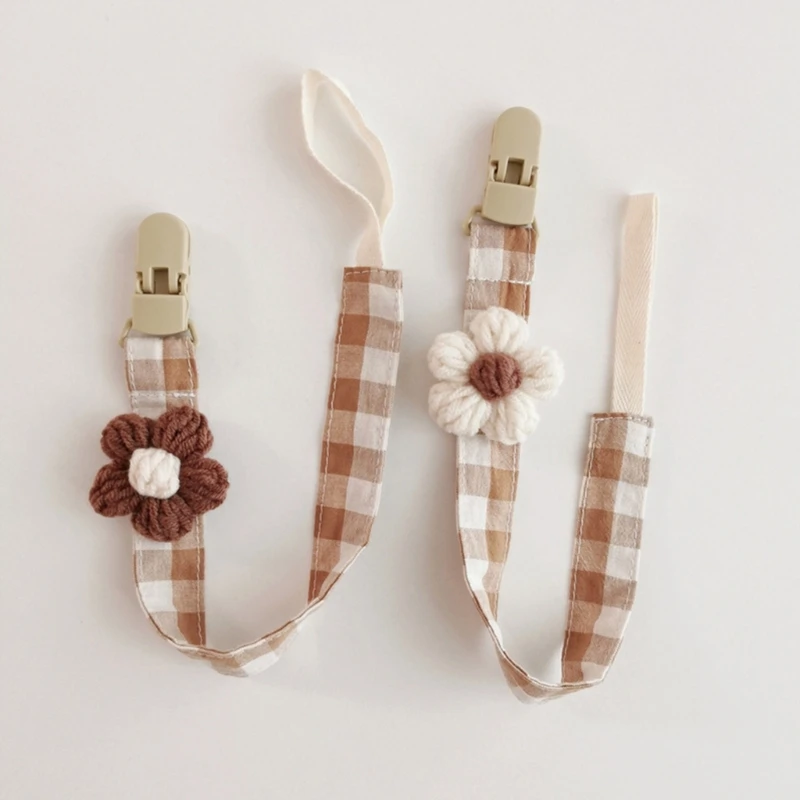 

Baby Clip Soother Chain Holder Boys Girls Pacifier Clips Personalised Strap for All Pacifiers Baby Teething