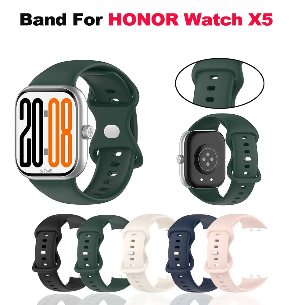 Premium Silicone Replacement Strap for Smartwatch - Sport Wristband Accessories