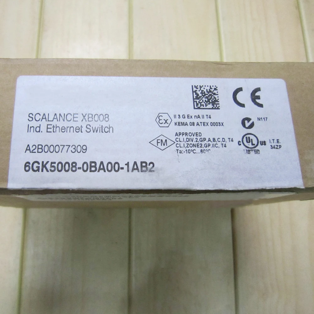 6GK5008-0BA00-1AB2 For SIEMENS SCALANCE XB008 Unmanaged Industrial Ethernet Switch 2 6GK5008 0BA00 1AB2 For SIEMENS SCALANCE XB008 Unmanaged Industrial Ethernet Switch