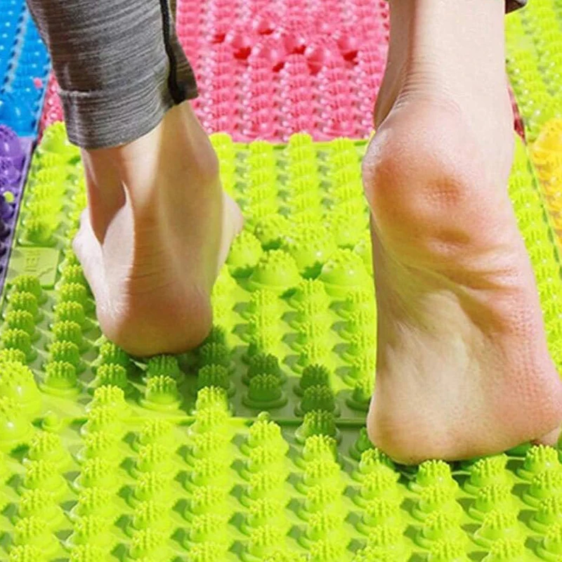 

4Pcs Adults Acupressure Foot Massage Mat Reflexology Walk Autism Sensory Toys Therapy Juguetes Divertidos