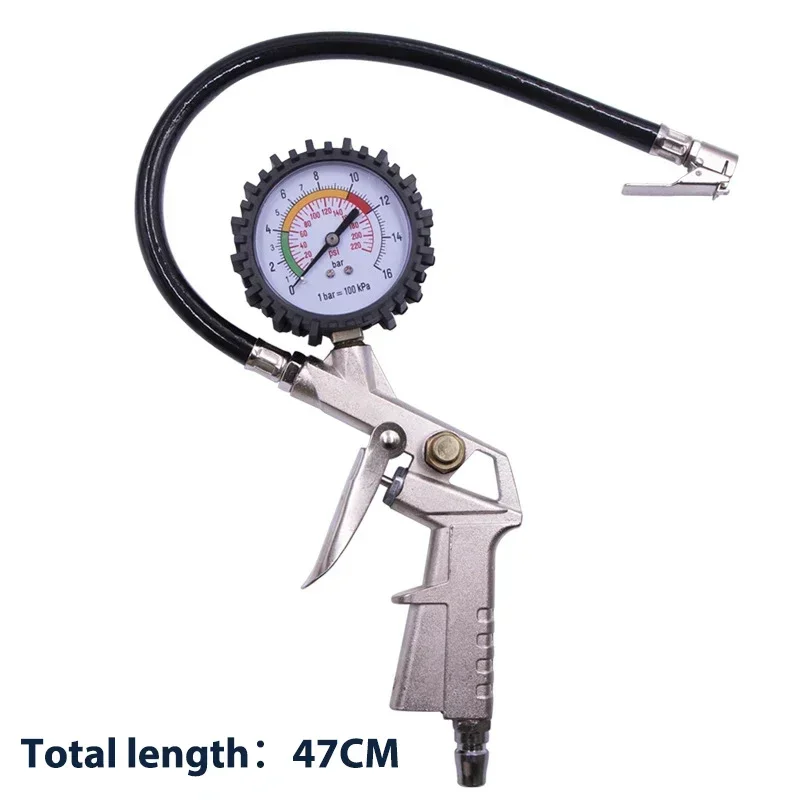 Multifunctional Tire Air Pressure Monitoring Gauge for Car Motorcycle