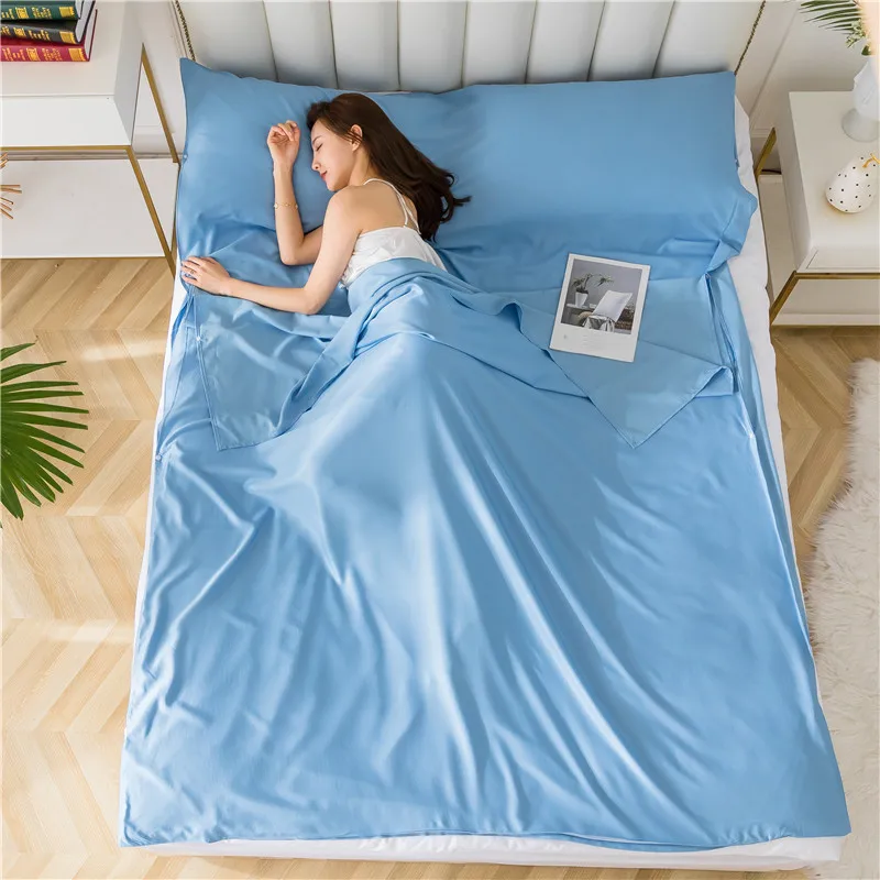 Satin Sheets Hotel Bed Sheet Satin Rayon Sleeping Bag Satin