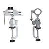 Portable 360° Table Swivel Vise Woodworking Universal Mini Clamp-on Table Bench Vise Rotating Drill Stand Hobby Use DIY 1